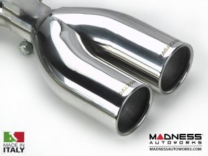 FIAT 500 Performance Exhaust - Ragazzon - H2 FlowLine - Center Exit / Dual Tip 